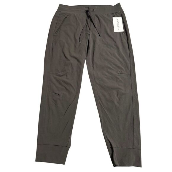 Athleta Trekkie North Jogger Mountain Olive Size 12 Large Hiking Athleisure NWT - Picture 3 of 10